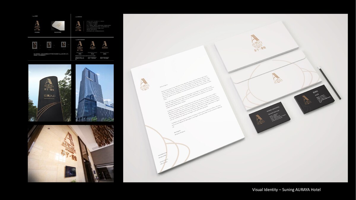 Suning AURAYA Hotel — Visual Identity System